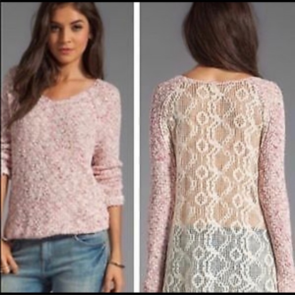 Free People Sweater• Pink •